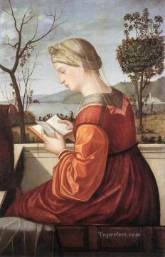 The Virgin Reading Vittore Carpaccio Oil Paintings